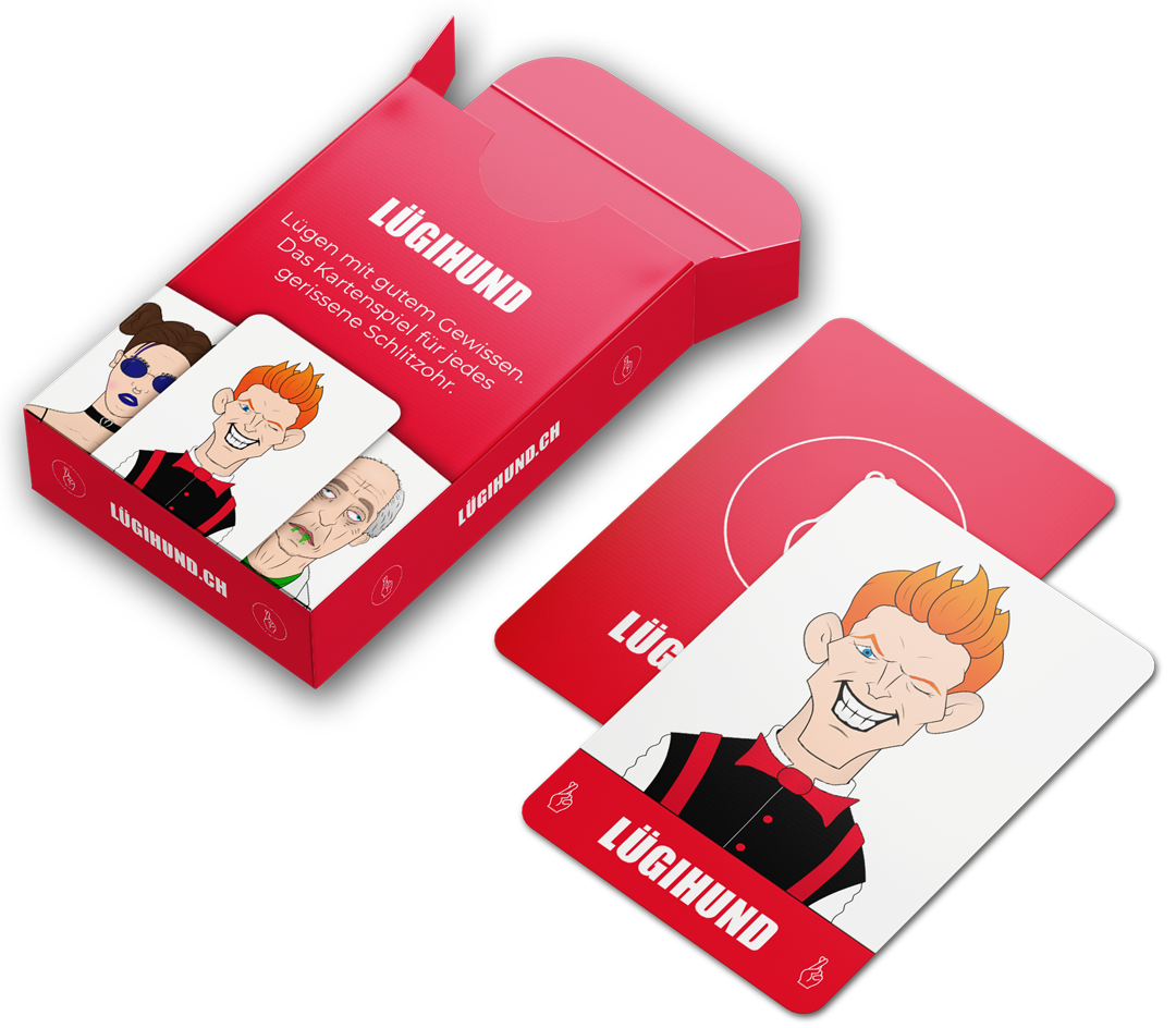 Lügihund Kartenspiel Geschenkidee Geschenk